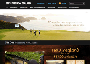 新西兰旅游局官网